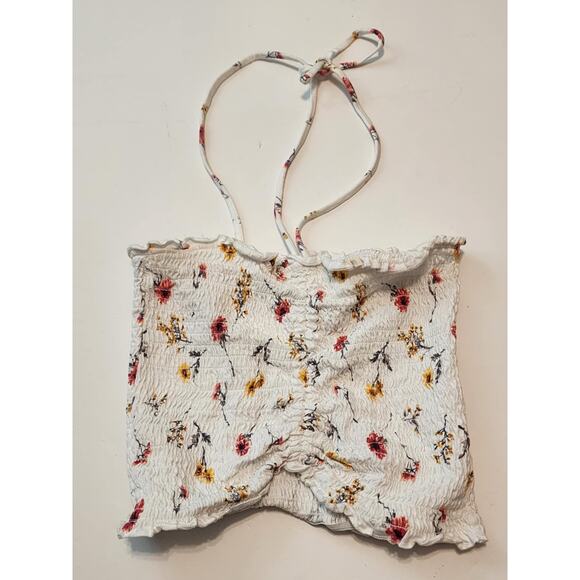 Forever 21 Tops - Forever 21 Floral Print Tube Top, Cropped, Medium